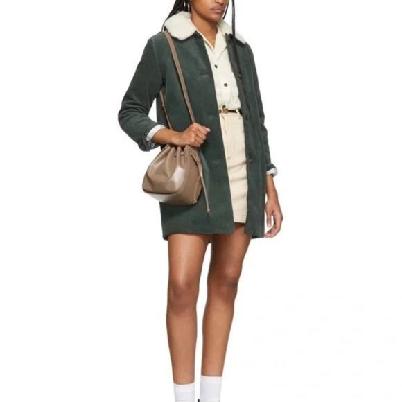 A.P.C. Taupe Small Courtney Shoulder Bag (BNWT) - Picture 4 of 4